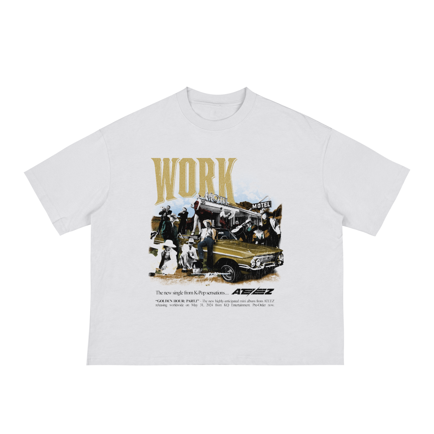 Work Boxy Tee